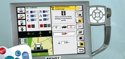Smart Farming Monitor for FENDT wheel tractor