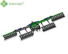 new Avers-Agro Ротационная штригельная борона Green Star Aero 11.3 Euro power harrow